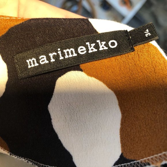 Marimekko Pauli Gathered Sleeve Blouse EU34 - Picture 3 of 8